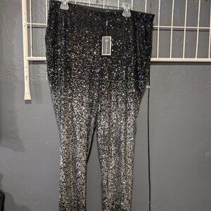 BNWT Cable & Gauge Ombre Sparkle Pants. Size XL